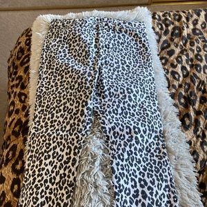 Leopard print jeans from H&M